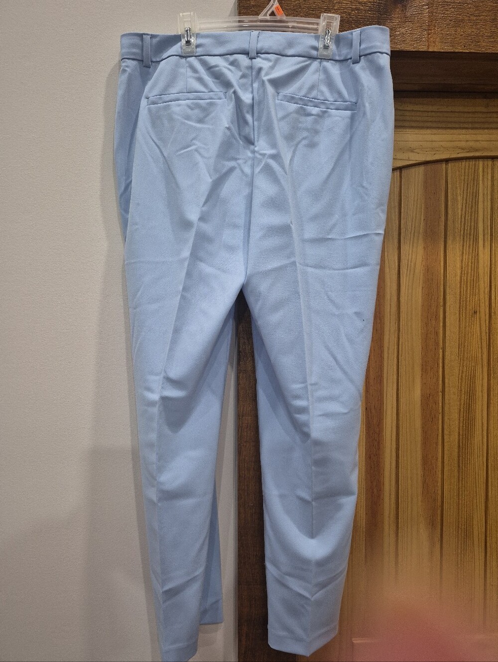 Women's The Limited Two Piece Pant Suit Sky Blue Office Blazer Size 10 - Picture 5 of 5